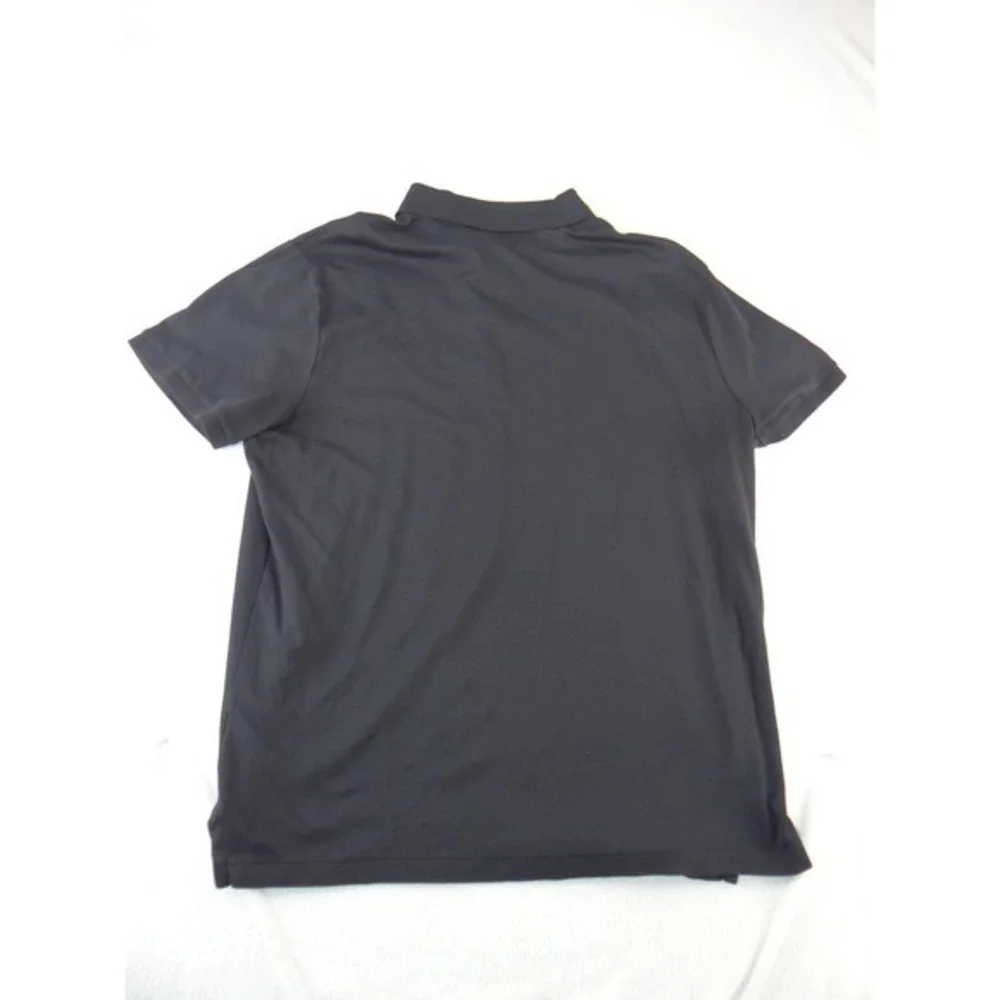 Polo Ralph Lauren Mens Custom Slim‎ Fit Polo Shirt Black XL Short Sleeve